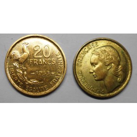 FRANCE 20 Francs 1953  G....
