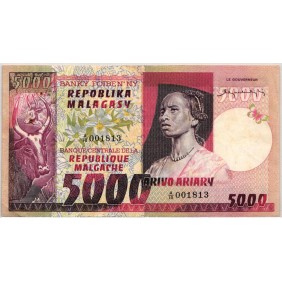 MADAGASCAR 5000 Francs -...