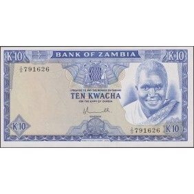 ZAMBIA 10 Kwacha 1976