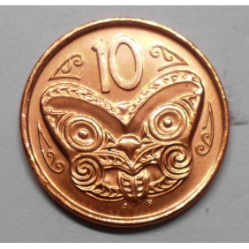 NEW ZEALAND 10 Cents 2007