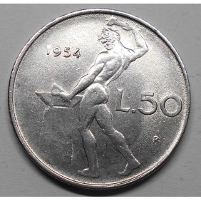 50 Lire 1954 q.FDC