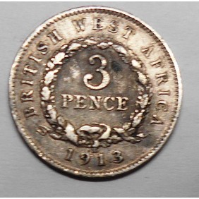 BRITISH WEST AFRICA 3 Pence...