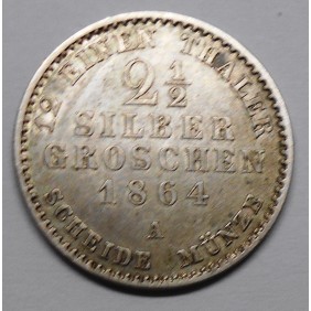 PRUSSIA 2 1/2 Silber...