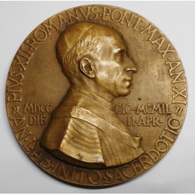 MEDAGLIA PIO XII INITIO...