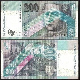 SLOVAKIA 200 Korun 2006