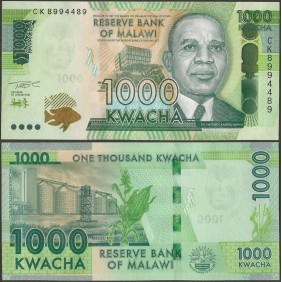 MALAWI 1000 Kwacha 01.01.2021