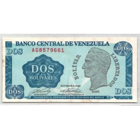 VENEZUELA 2 Bolivares 1989