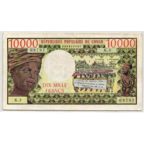 CONGO REPUBLIC 10.000...