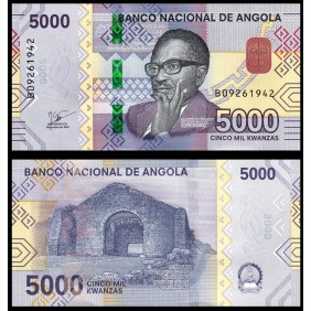 ANGOLA 5000 Kwanzas 2023...