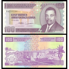 BURUNDI 100 Francs 2024