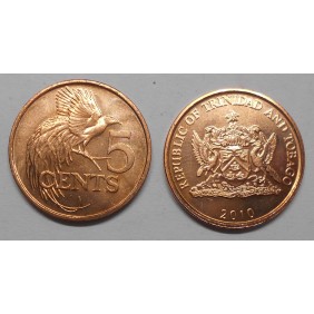 TRINIDAD & TOBAGO 5 Cents 2010