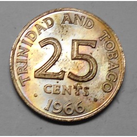TRINIDAD & TOBAGO 25 Cents...