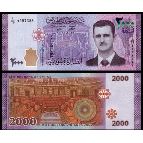 SYRIA 2000 Pounds 2021 New...