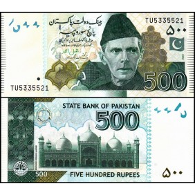 PAKISTAN 500 Rupees 2023