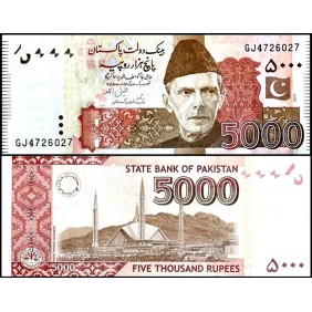 PAKISTAN 5000 Rupees 2024