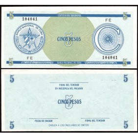 CUBA 5 Pesos 1985