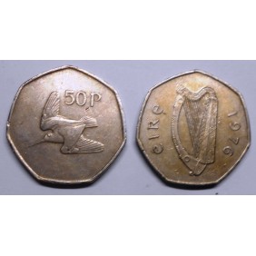 IRELAND 50 Pence 1976