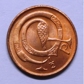 IRELAND 1/2 Penny 1976