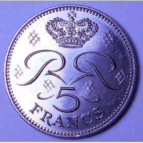 MONACO 5 Francs 1974