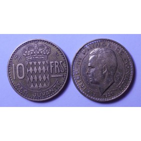 MONACO 10 Francs 1950...