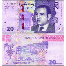MOROCCO 20 Dirhams 2023 (2024)