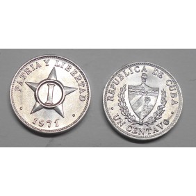 CUBA 1 Centavo 1971