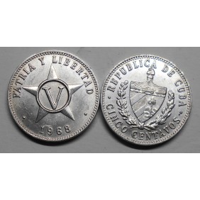 CUBA 5 Centavos 1968