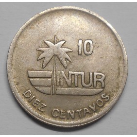 CUBA 10 Centavos 1989 KM...