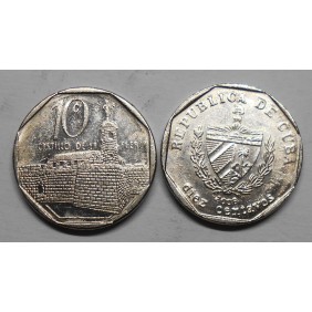 CUBA 10 Centavos 2008...