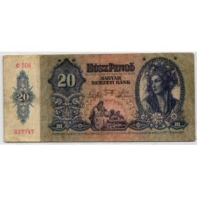 HUNGARY 20 Pengo 1941