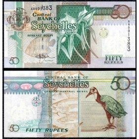 SEYCHELLES 50 Rupees 1998