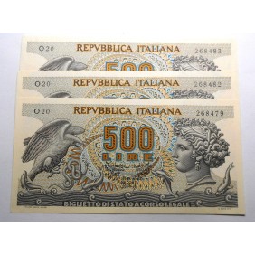 500 Lire ARETUSA 1970 Lotto...