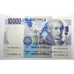 10.000 Lire Volta Serie...