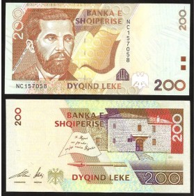 ALBANIA 200 Leke 2001