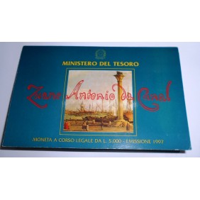 5000 Lire 1997 Canaletto AG...