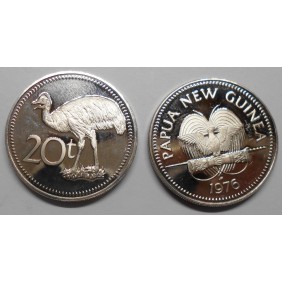 PAPUA NEW GUINEA 20 Toea...