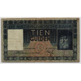 NETHERLANDS 10 Gulden...