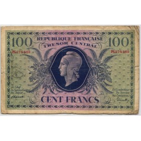 FRANCE 100 Francs 1943