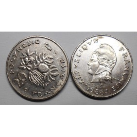 FRENCH POLYNESIA 20 Francs...