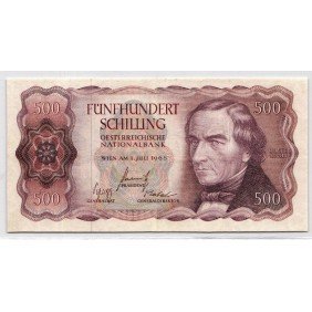 AUSTRIA 500 Schilling 1965