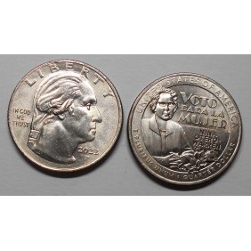 USA 1/4 Dollar 2022 P Nina...