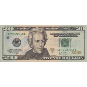 USA 20 Dollars 2004 Letter E