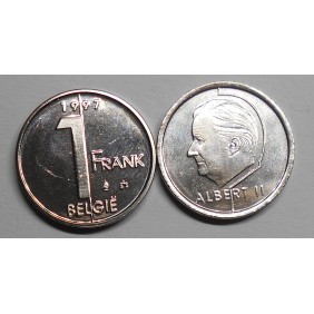 BELGIUM 1 Franc 1997 Belgie
