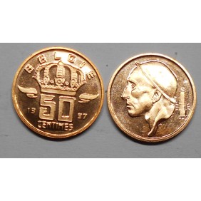 BELGIUM 50 Centimes 1997...