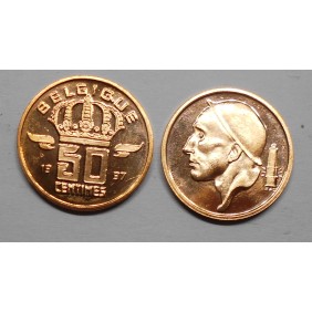 BELGIUM 50 Centimes 1997...