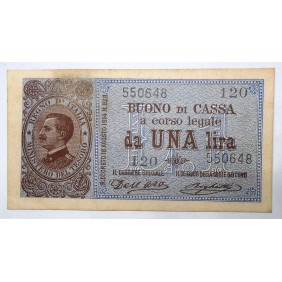 1 Lira 1914 - 21.9.1914