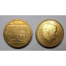 ARUBA 5 Florin 2014