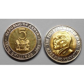 KENYA 5 Shillings 2005