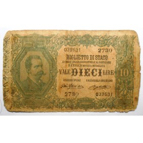 10 Lire Vittorio Emanuele...