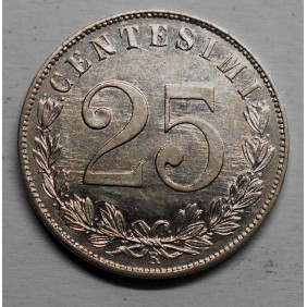 25 Centesimi 1903 FDC